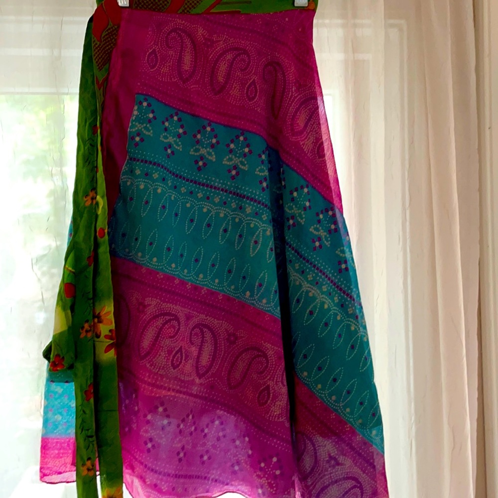 Wrap around skirt